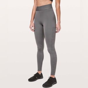 Lululemon Ride & Reflect Tight 28" *lululemon X SoulCycle in Metal Grey